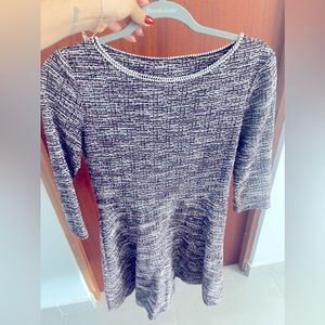 Work dress with mid sleves polyester size S